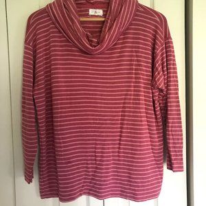 Lou & Gray Cowl Sweatshirt Sz Small